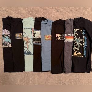 Quicksilver 5T/6T Little Boys Bundle- Shirts